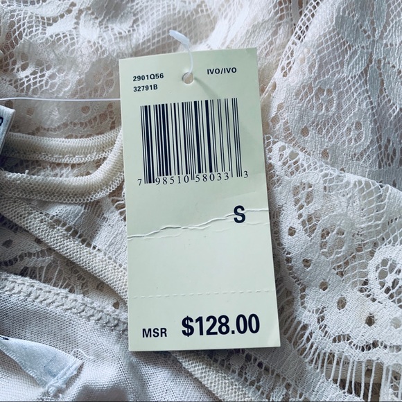 Max Studio Lace Long Sleeve Mini Dress S NWT - Picture 9 of 9